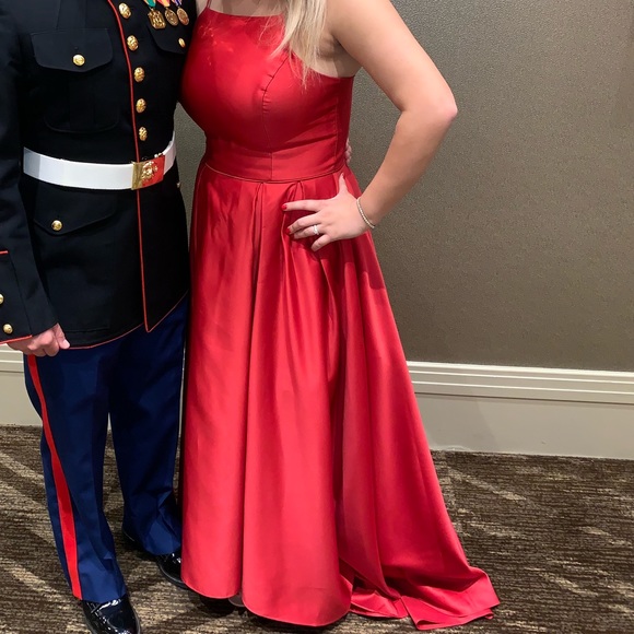 davids bridal red